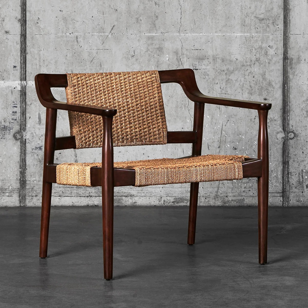 Coffee Or Tea Please - ✗ Fauteuil en rotin et bois