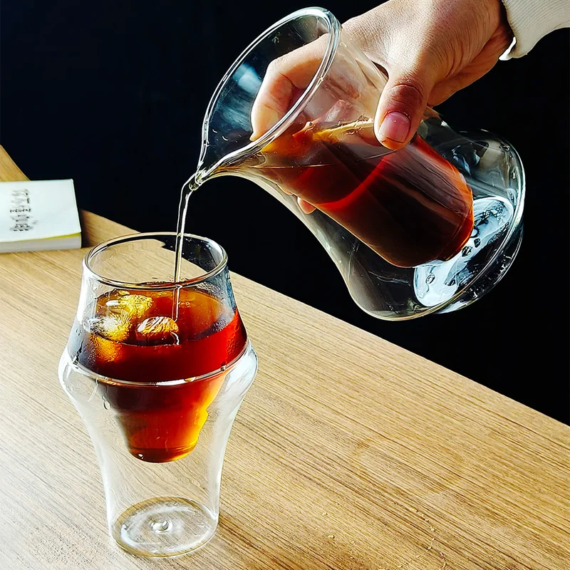 Espresso Cup Saucer - Mug à café expresso en verre