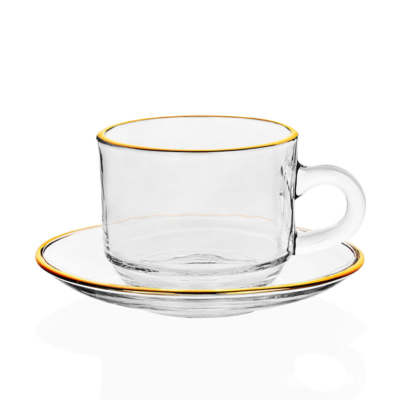 Espresso Cup Saucer - Ensemble de tasses à café en
