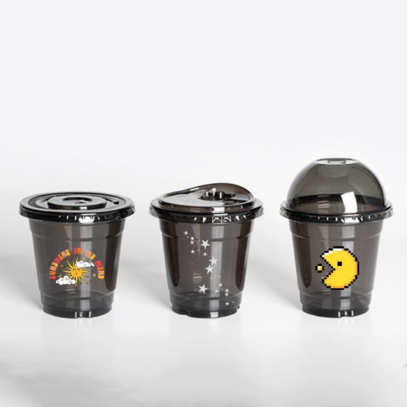 Coffee Tea Day - Tasses à café transparentes jetables avec