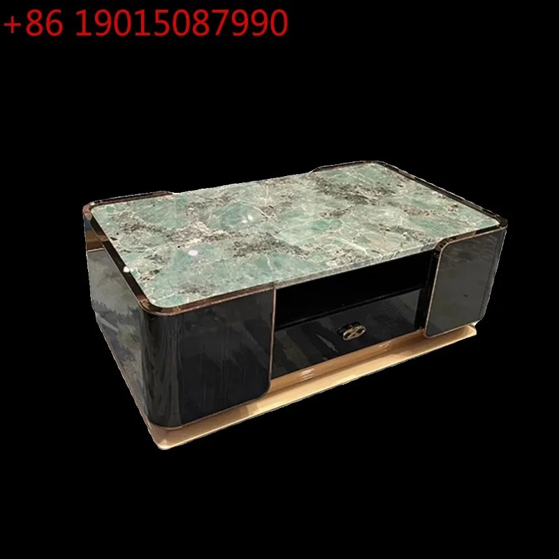 Coffee Tea Hong Kong - Table basse en marbre de style
