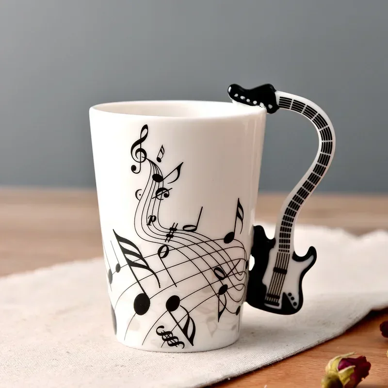 Lemon Tea Coffee - Nouveauté Note de musique tasse en