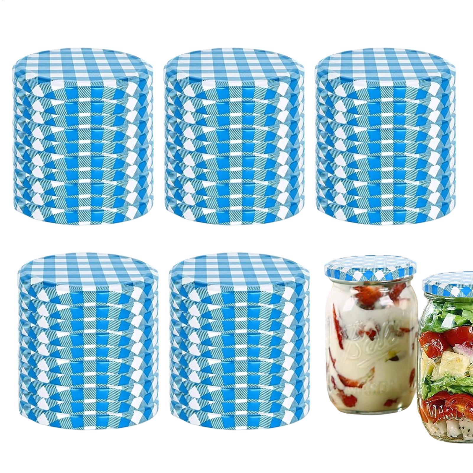 Coffee Tea Replacement - Couvercles pour bocaux de conserve, 50