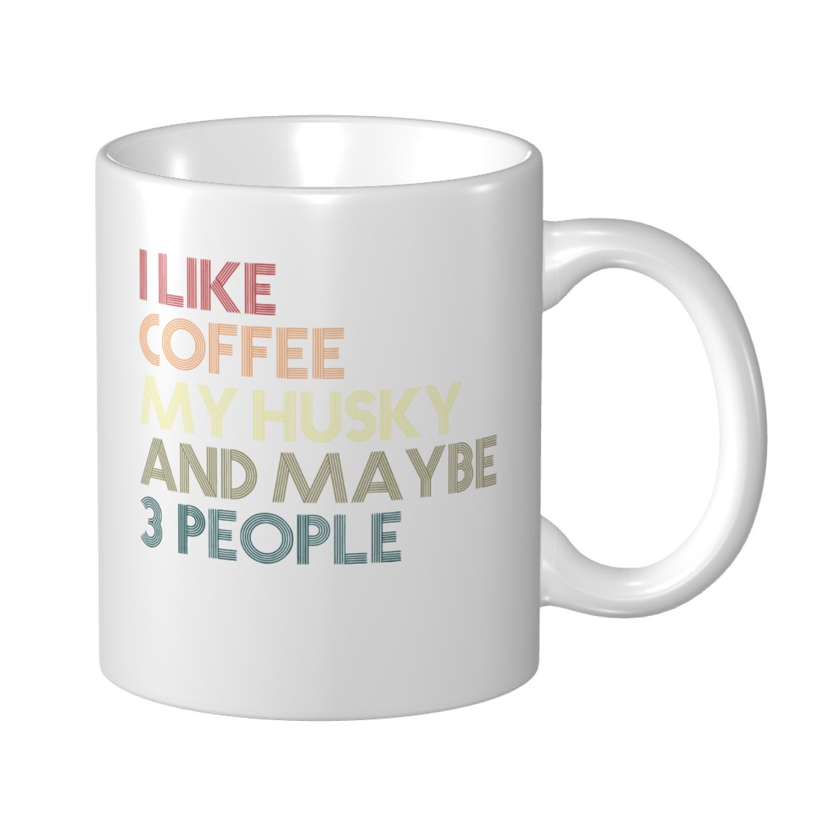 Coffee Tea Quotes - Mark Cup Mug Husky Sibérien Propriétaire