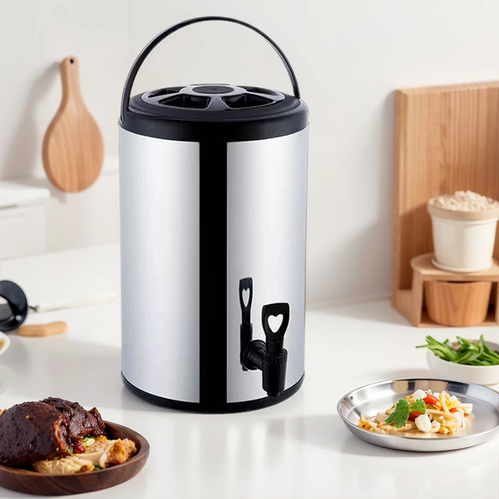 Dispenser Coffee And Tea - Seau isotherme double paroi en acier