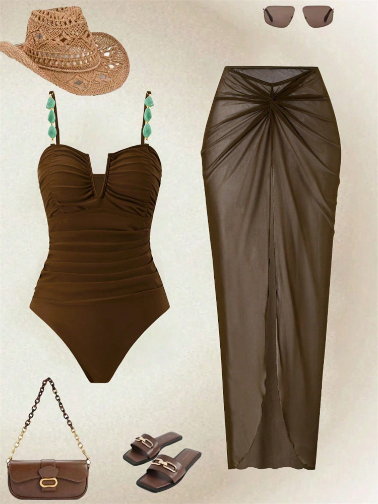 Coffee Tea Weight Loss - Ensemble de maillots de bain vintage