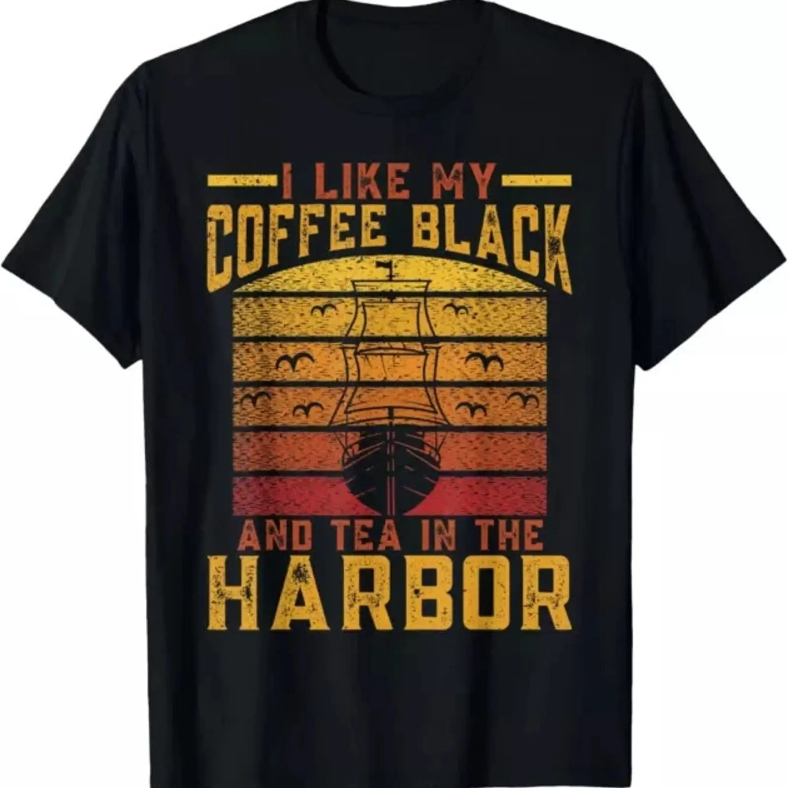 Coffee Tea Like - T-shirt rétro « I Like My