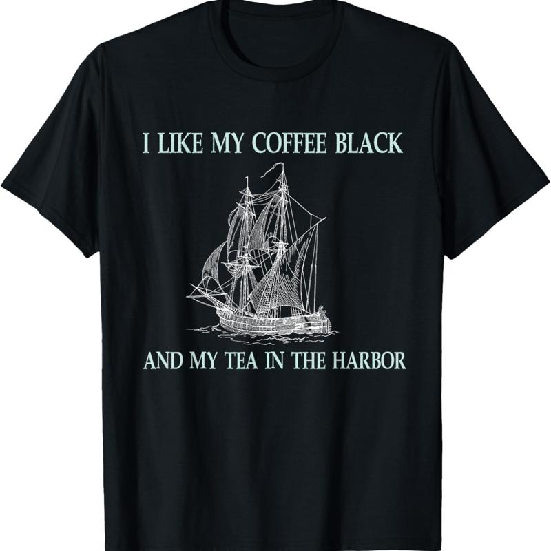 Coffee Tea Like - T-shirt « J'aime mon café noir