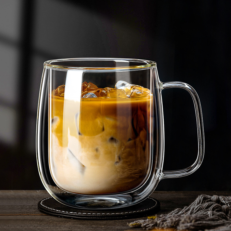 Lemon Tea Coffee - Tasse en verre à Double paroi