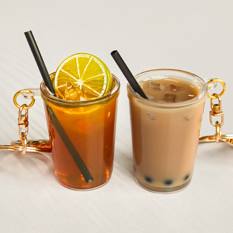 Coffee Tea Hong Kong - Porte-clés en forme de tasses de