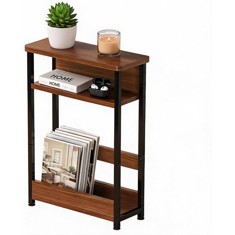 Coffee Tea Weight Loss - Table d'appoint étroite à 3 niveaux,