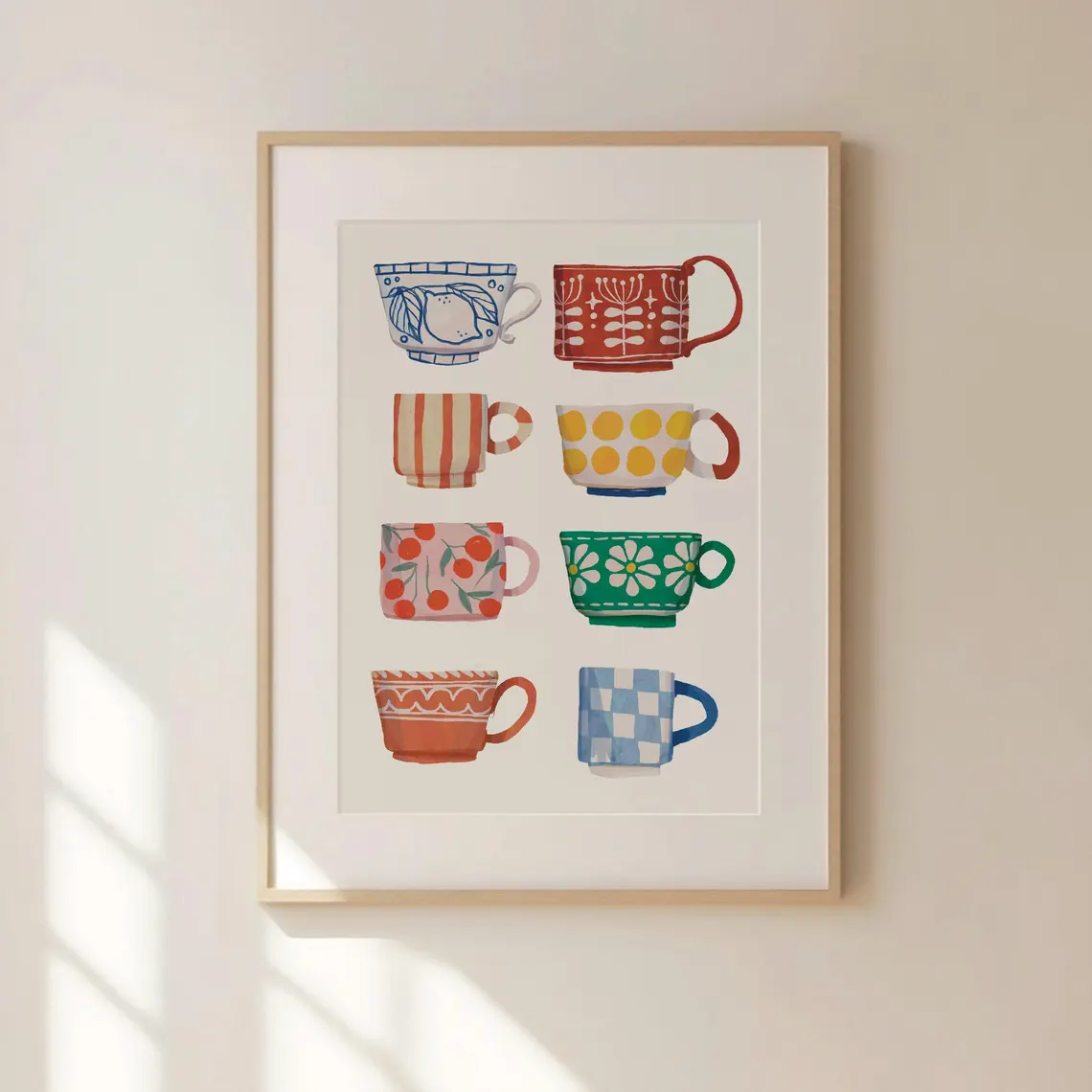 Impression de tasse à thé, aff - Coffee Tea Poster avis et prix