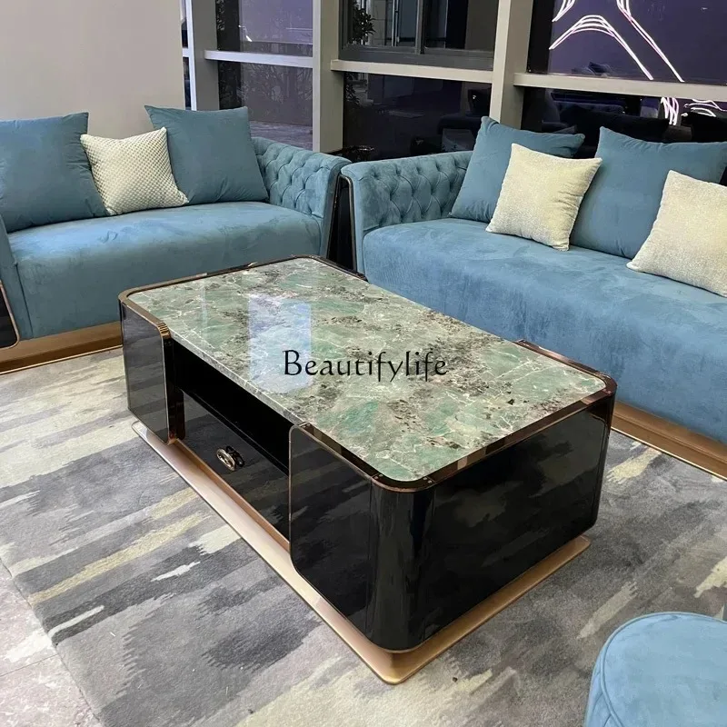 Table basse en marbre de style - Coffee Tea Hong Kong avis et prix