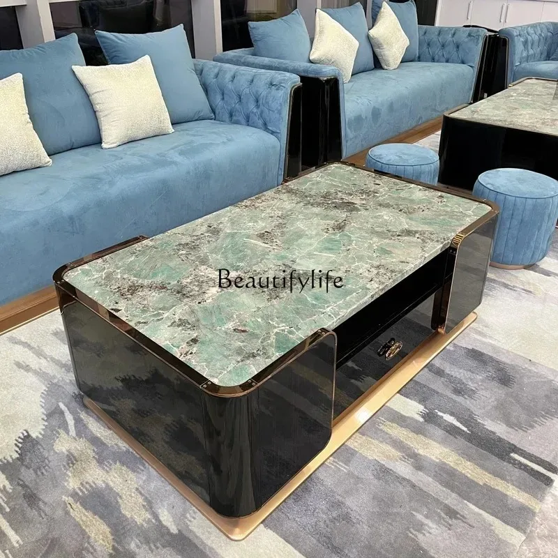 Table basse en marbre de style - Coffee Tea Hong Kong avis et prix