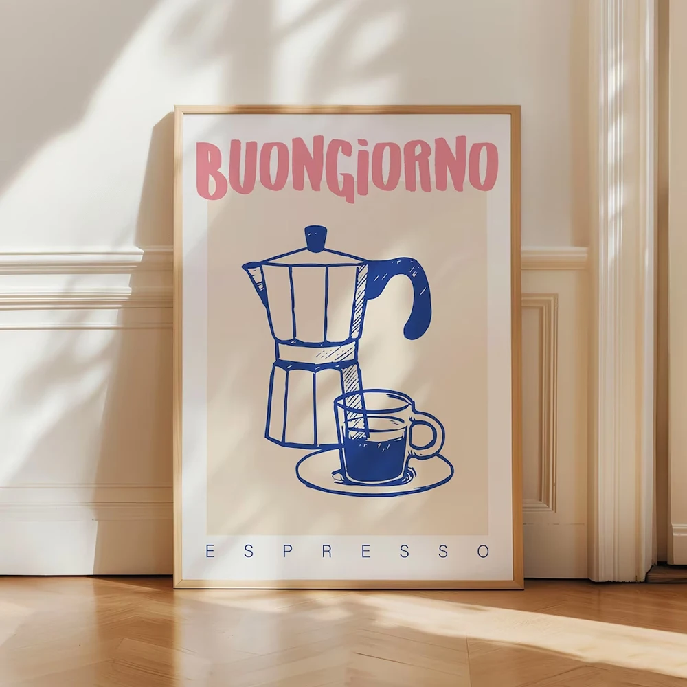 Impressions d'art mural expres - Coffee Tea Poster avis et prix