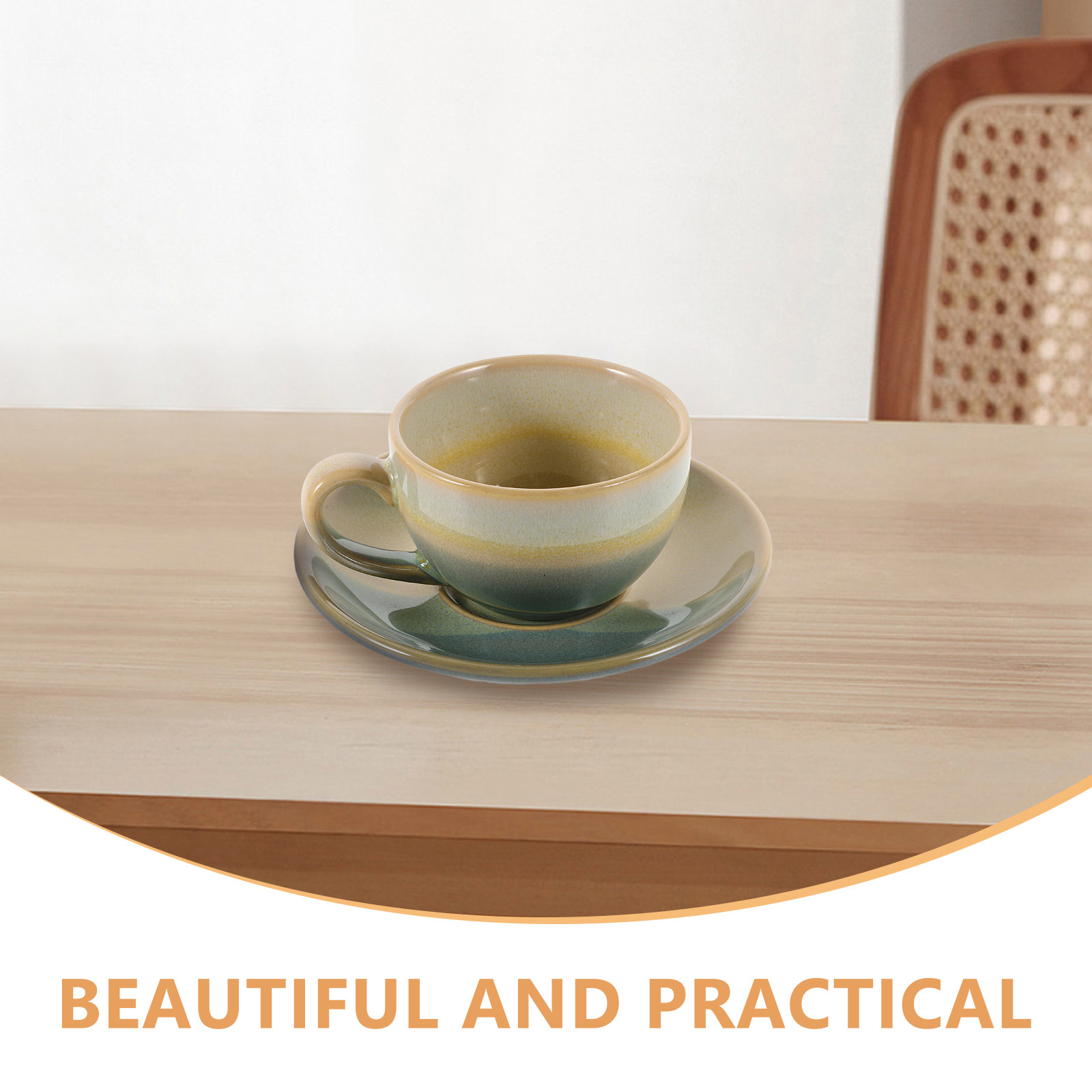 1 ensemble de tasses à café vi - Espresso Cup Saucer avis et prix