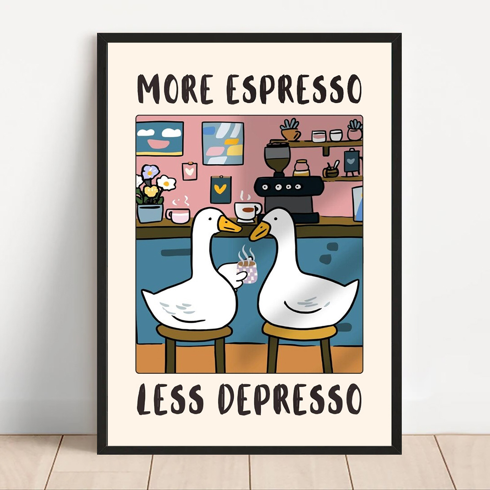 Affiches imprimées sur toile d - Coffee Tea Poster avis et prix