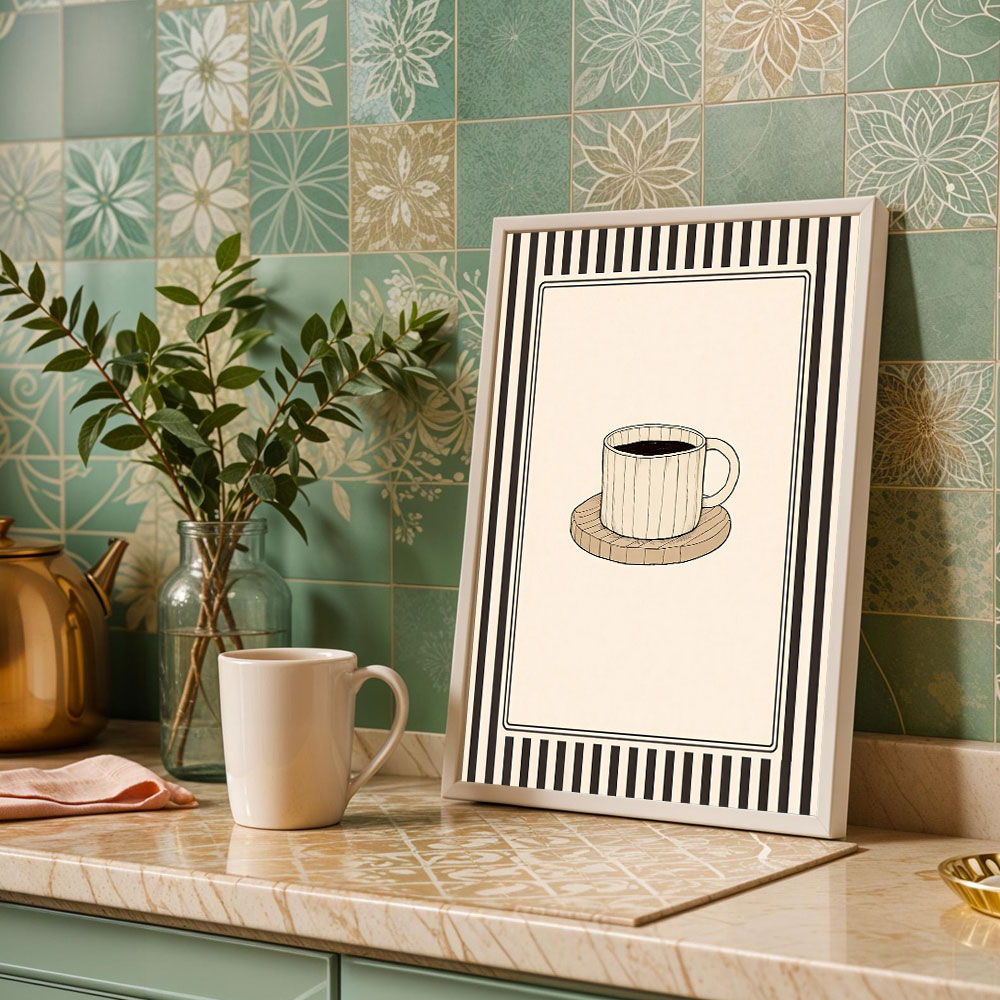 1 pièce, affiche sans cadre su - Coffee Tea Poster avis et prix
