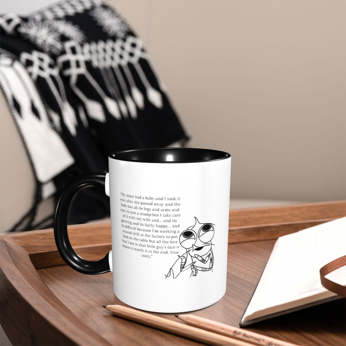 Tasse à café en céramique amus - Coffee Tea Quotes avis et prix