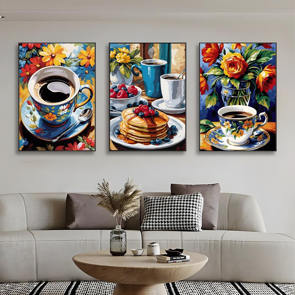 Affiche d'art pour tasse de ca - Coffee Tea Poster avis et prix