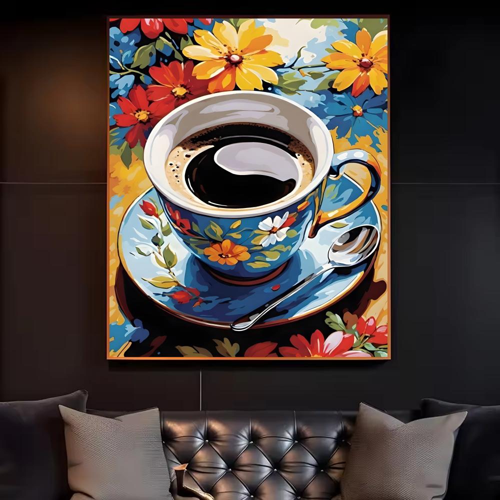 Affiche d'art pour tasse de ca - Coffee Tea Poster avis et prix