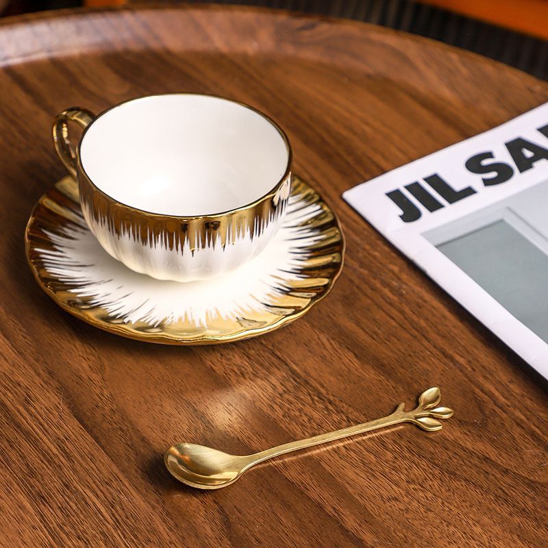 Tasse à café en porcelaine ave - Espresso Cup Saucer avis et prix