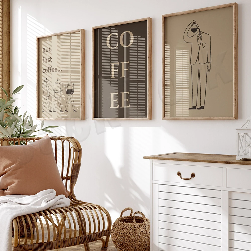 Affiches de décoration de café - Coffee Tea Poster avis et prix