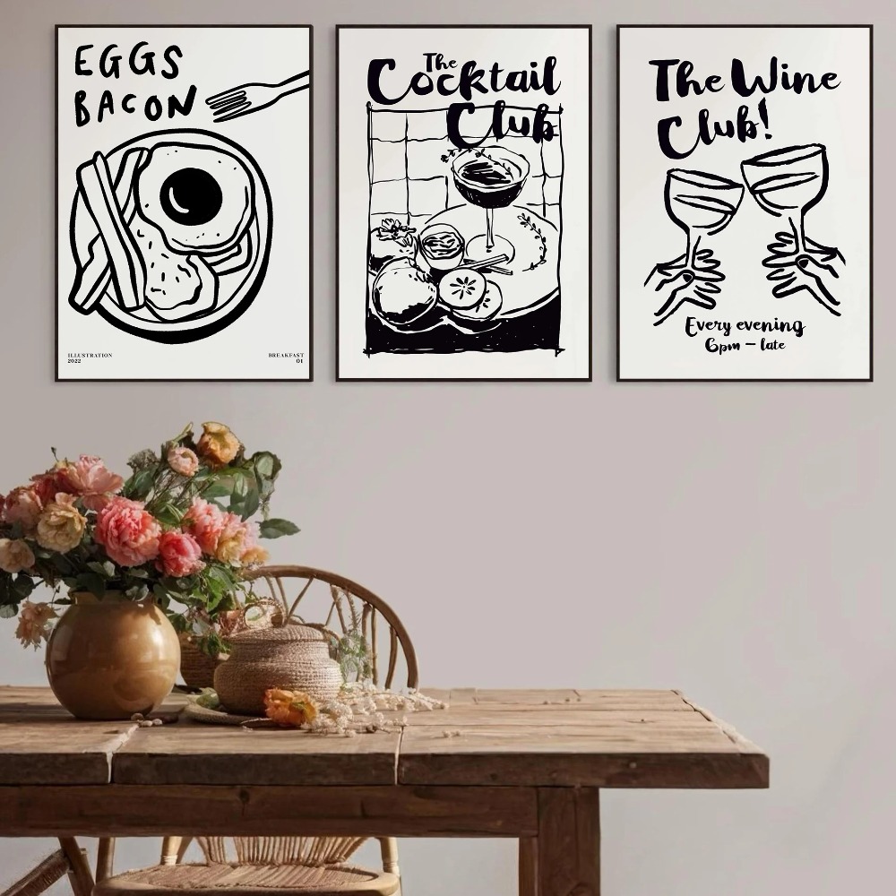 Café après-midi thé Croissant  - Coffee Tea Poster avis et prix