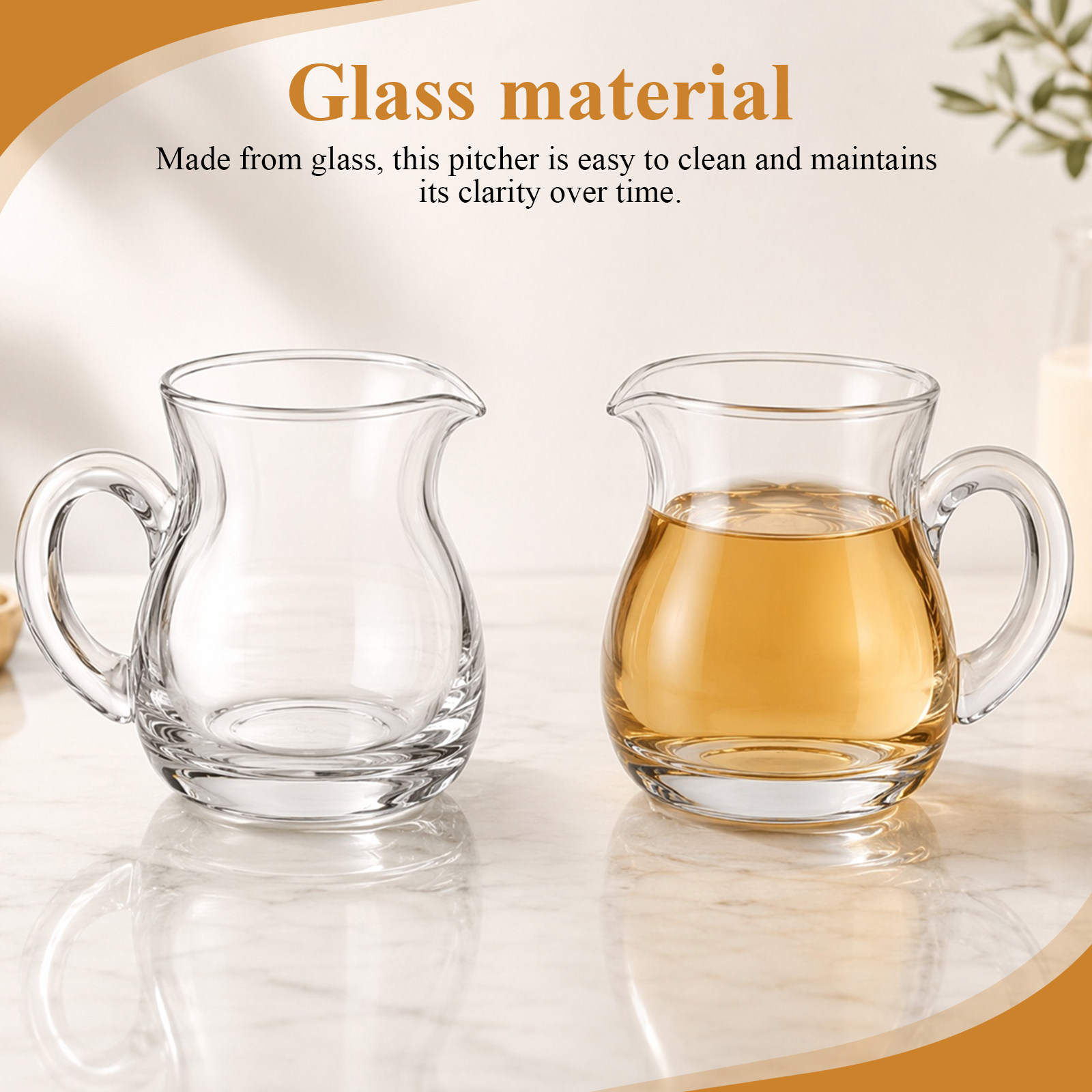 6 Pichets à Crème en Verre de  - Dispenser Coffee And Tea avis et prix