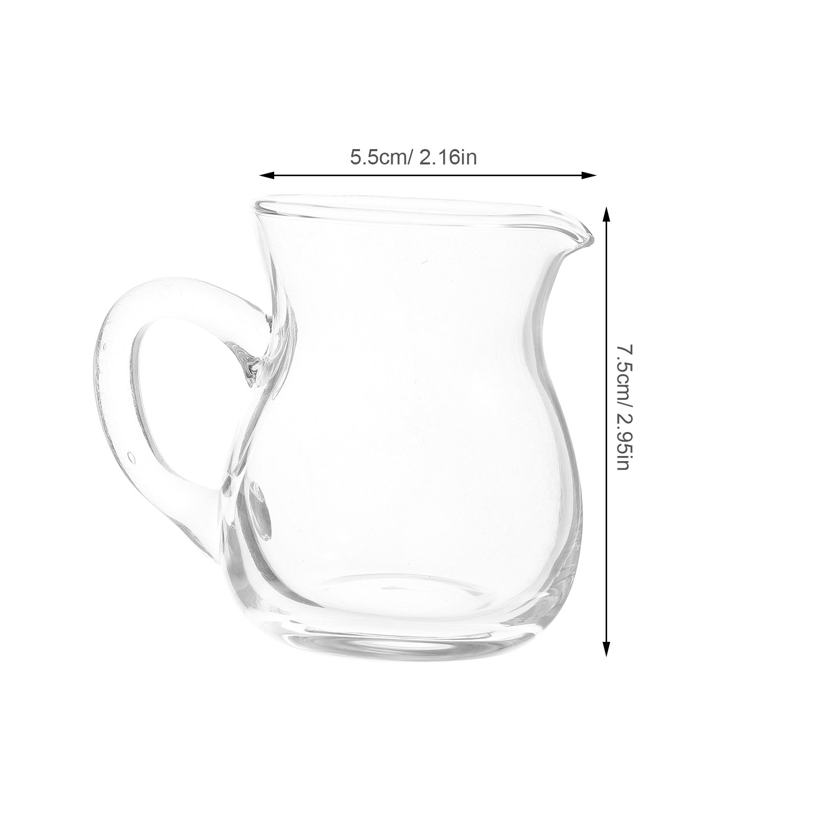 6 Pichets à Crème en Verre de  - Dispenser Coffee And Tea avis et prix