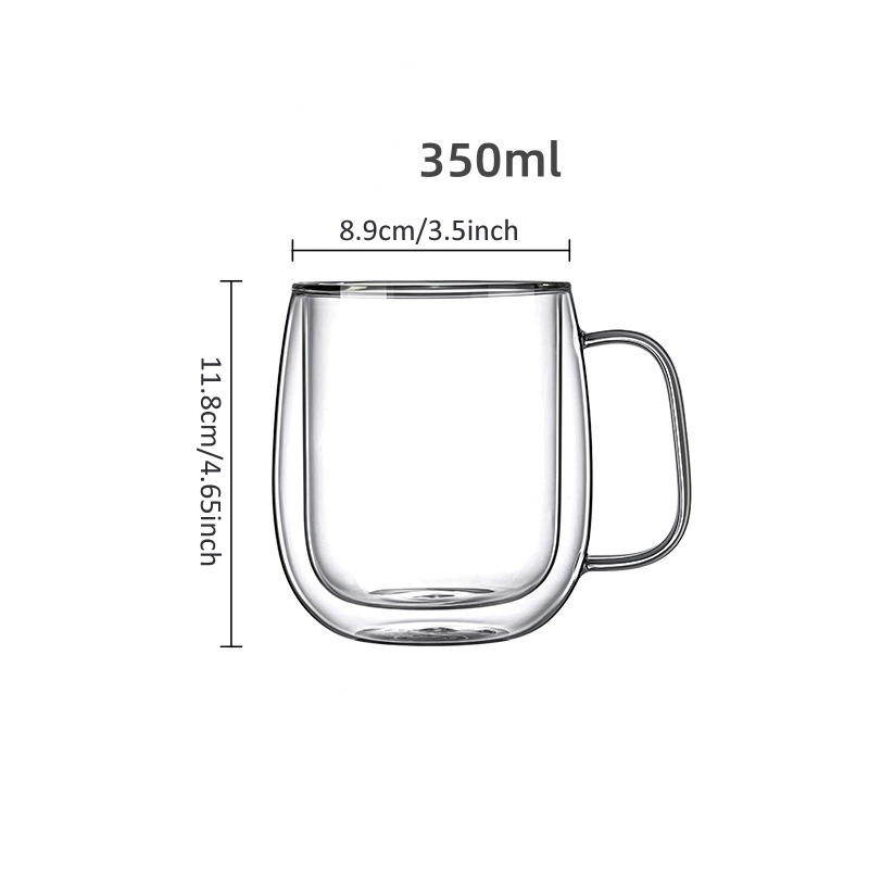 Tasse en verre à Double paroi  - Lemon Tea Coffee avis et prix