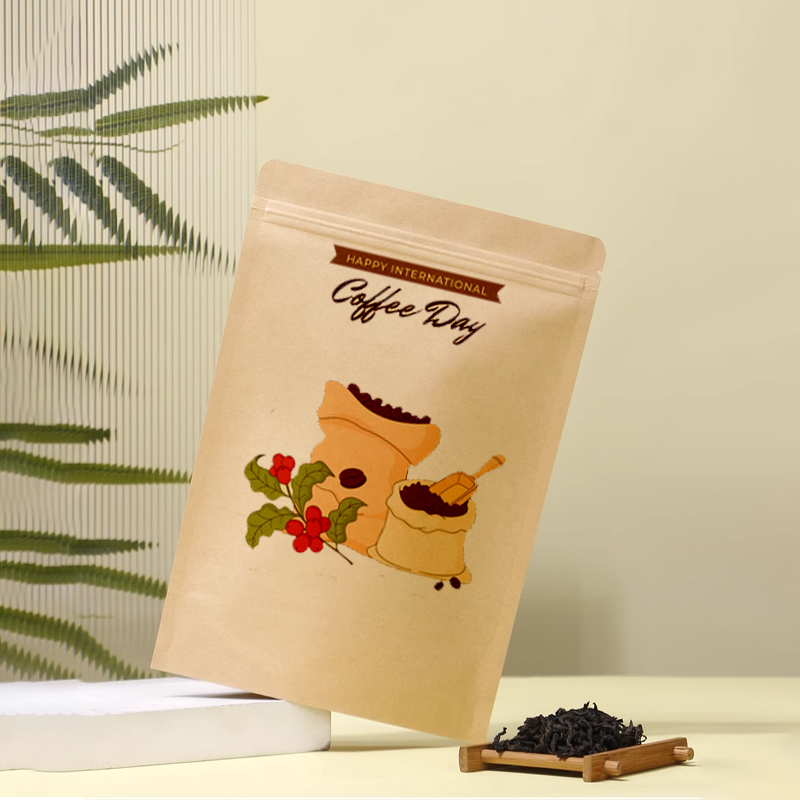 Sac en papier artisanal imprim - Coffee Tea Day avis et prix