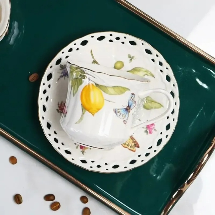 Ensemble de tasses à thé de St - Lemon Tea Coffee avis et prix