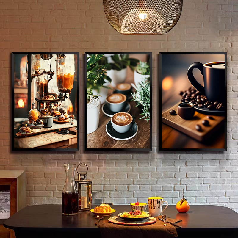 Vintage grain de café main caf - Coffee Tea Poster avis et prix