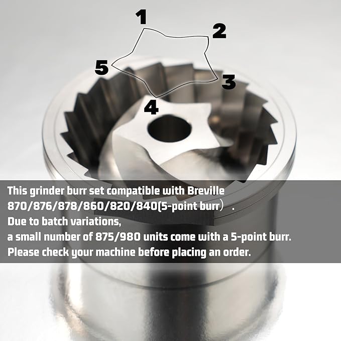 Jeu de meules coniques de rech - Breville Espresso Bes870 avis et prix