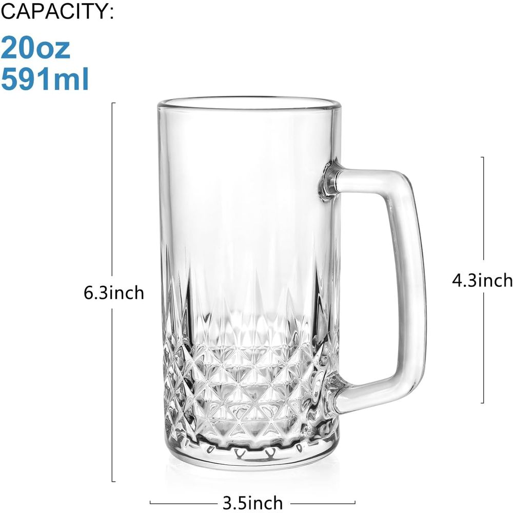 Ensemble de 4 tasses en verre  - Coffee Or Tea Please avis et prix
