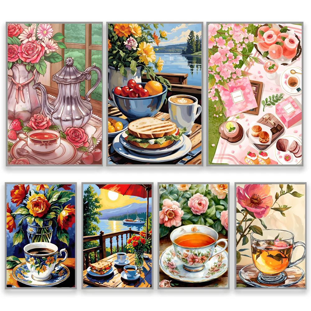 Tasse à café pour le thé de l' - Coffee Tea Poster avis et prix