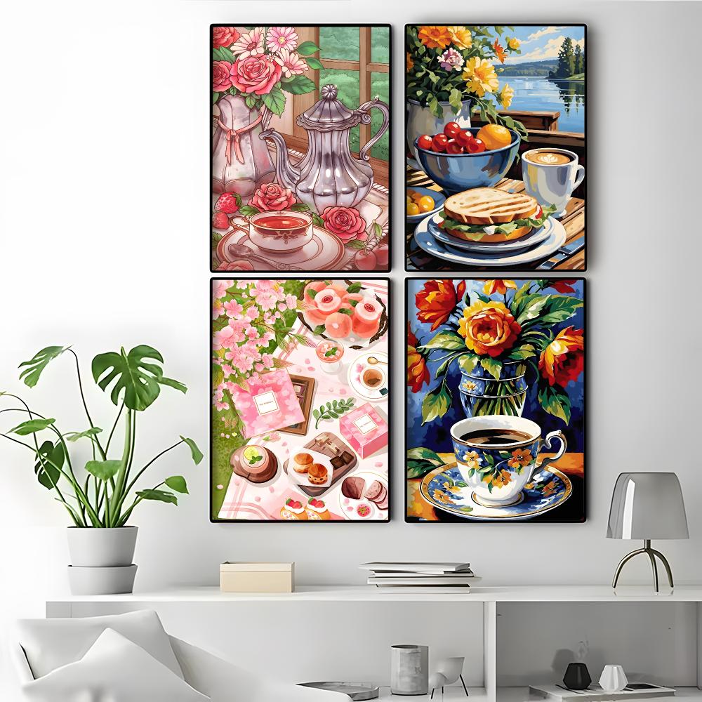 Tasse à café pour le thé de l' - Coffee Tea Poster avis et prix